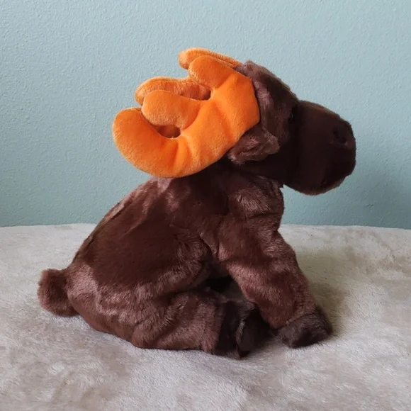 Ty Chocolate Moose Buddy🦌Large Plush Wildlife🦌Kids Toy Animal Collectible, NWT - Picture 10 of 11